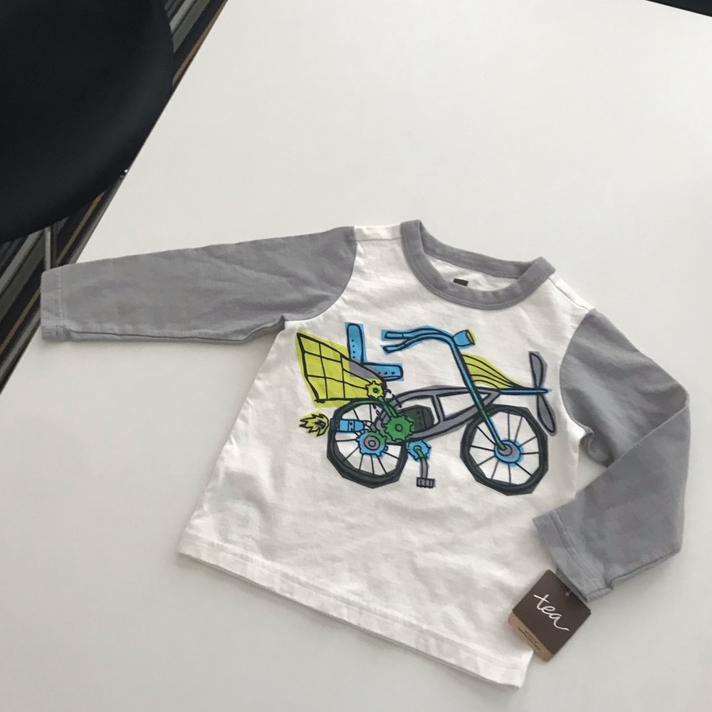 NWT Tea Collection Flying Scot Long-sleeve Tee